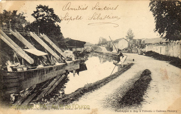 599 - LIZY-SUR-OURCQ - Vue du Canal et du Port